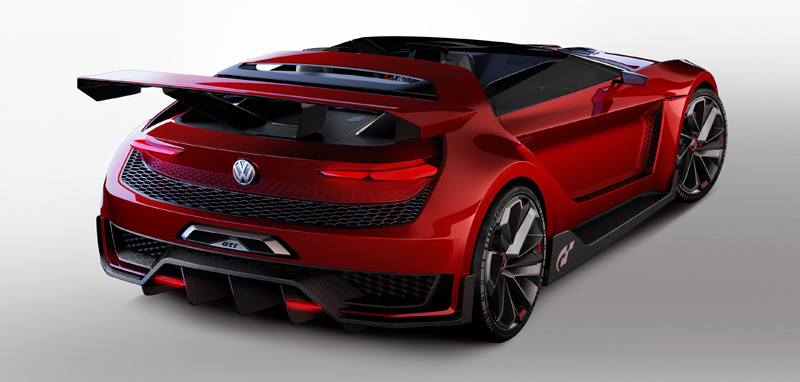 Volkswagen GTI Roadster Vision Gran Turismo Concept 2014 